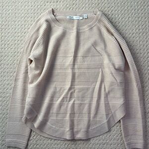 ONLY Women's Scoop Neck Ribbed Sweater - Light Taupe